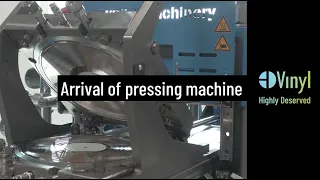 Arrival of pressing machine