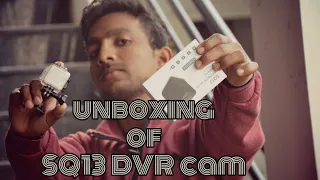 unboxing of mini dvr sq 13 camera #SQ13