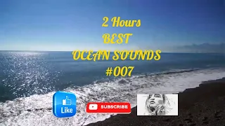 😴🌴 NATURE SOUNDS #007, OCEAN SOUND, Beautiful SUNRISE  FOR MEDITATION, STUDY, RELAXATION -ASMR 4 k