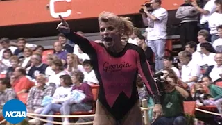 Heather Stepp Perfect 10 floor routine at 1993 NCAA Super Six