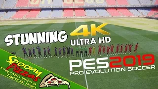 PES 2019 FULL GAMEPLAY in STUNNING 4K UHD 60FPS | Barcelona vs Liverpool