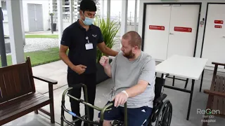 Learning to Walk Again in ReGen Rehab Hospital