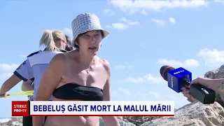 Mărturiile turistului care a găsit cadavrul unui nou-născut pe plaja de la Eforie Nord