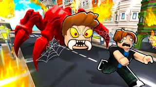 ROBLOX CHOP GOT CHASED BE SPIDER MONSTER DEVIL