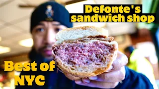 A Brooklyn Staple: Defonte's Sandwich Shop 100 years of tradition. Is this the best in NYC?