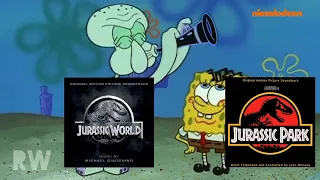 Notas falsas Jurassic World vs Jurassic Park