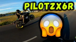 Вечерний прохват по городу с PilotZX6r и его ОПГ