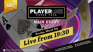 🇩🇪 Finale des €300 PlayerOne Poker Tour Main Events, aus dem King's - Kommentar Stefan Hachmeister