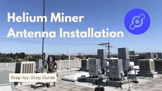 Installing Helium (HNT) Miner 5.8dbi Antenna in my Roof | Step-by-Step!