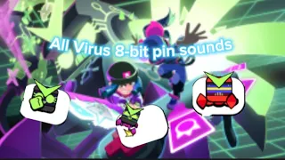 Brawl stars Virus 8-bit pin voice lines #brawlstars