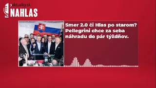 🎙️ Smer 2.0 či Hlas po starom? Pellegrini chce za seba náhradu do pár týždňov | Aktuality