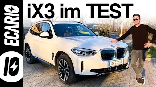 BMW iX3 im TEST 👉 alles zu Anhängelast Ladeleistung Preis Verbrauch Kofferraum Fahrverhalten etc.