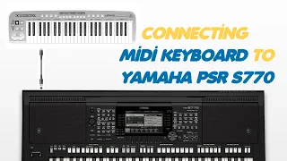 How To Connect A Second Keyboard To Your PSR- S Keyboard