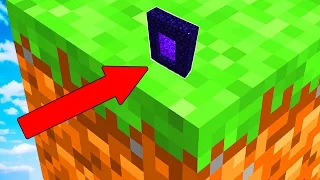 ¡EL PORTAL MÁS PEQUEÑO DE MINECRAFT! 😱 l MINECRAFT TROLL + ROLEPLAY