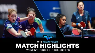 Kim Nayeong/Lee Zion vs Prithika Pavade/Jia Nan Yuan | WD R16 | WTT Contender Almaty 2023