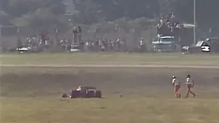 Espectacular despiste de Villeneuve en Buenos Aires 1981