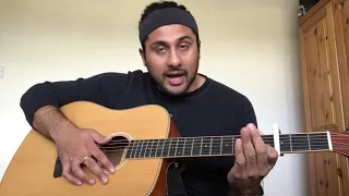 The Weeknd - Angel Acoustic Guitar Lesson