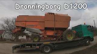 Комбайн Dronningborg d1200. Павлівка, Волинська обл - Ярунь, Житомирська обл. Без жатки