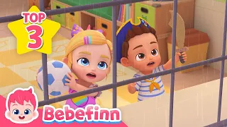 Mix - TOP3 from Bebefinn NEW Series | Rian, Rain, Go Away, Ride a Bike, Boo Boo Song