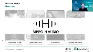 AES Immersive Audio Academy 2: Fraunhofer Partner Presentation - MPEG-H Audio