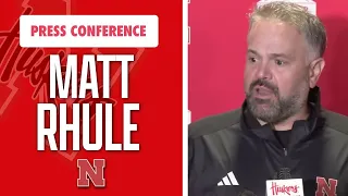 Nebraska Football head coach Matt Rhule breaks down Nebraska’s 20-7 win at Illinois I Huskers I GBR