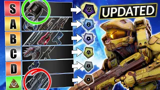 NEW UPDATED WEAPONS Tier List - BEST and WORST GUNS in Halo Infinite - Advanced Guide