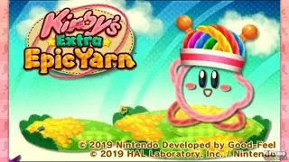 Kirby's Extra Epic Yarn for 3DS ᴴᴰ Full Playthrough (All Treasures)