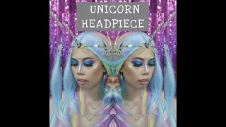 DIY UNICORN HORN HEADPIECE TUTORIAL || itsmeduway