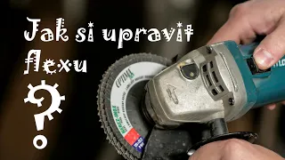 Proč a jak si otočit převodovku na úhlové brusce?