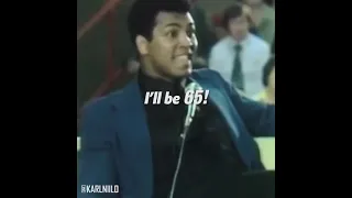 Don't waste your life - Muhammad Ali