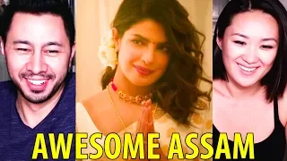 ASSAM TOURISM - AWESOME ASSAM | Priyanka Chopra Jonas | The TVC | Reaction by Jaby Koay & Danni Wang