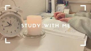 (2時間)study with me🍃勉強風景/No BGM/02.15