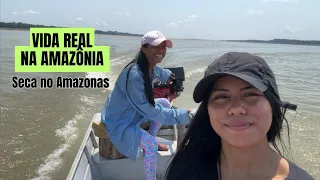 FABIOLA AND FABIANE TRAVEL TWO DAYS BY BOAT ACROSS THE AMAZON RIVERS TO GET HOME.