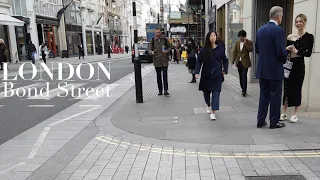 The Home of Luxury Shopping | Bond Street | London Walk | November 2022 [4K HDR]