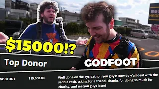 CDawgVA's Reaction to the BIggest Donation of Cyclethon