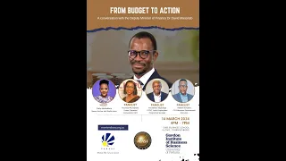 From Budget to Action: A Conversation with Deputy Minister David Masondo