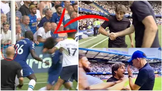 PREMIER PLAYERS REACT TO CHELSEA VS TOTTENHAM 2-2 | Anthony Taylor reactions, Conte vs Tuchel fight!