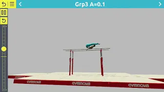 Gymnastics-Parallel Bars Upstart