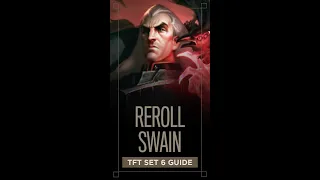 How to play Swain Reroll in TFT Set 6 #shorts