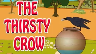 Thirsty Crow Story in English | Moral stories for kids| Bedtime Stories for Children