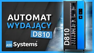 Rewolucyjny AUTOMAT WYDAJĄCY D810 - Czyli jak efektywnie zarządzać produktami?