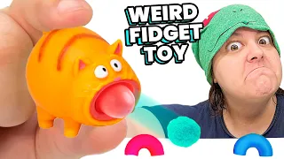 SUPER Unique & WEIRD Fidget Toys Unboxing Review