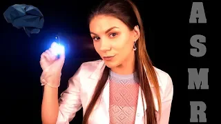 ASMR Cranial Nerve Exam in Russian - Latex Gloves, Soft Spoken, Whisper