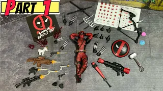 Takara Tony Deadpool Weapons Set Maximum Effort Accessories Set Review (Part 1)