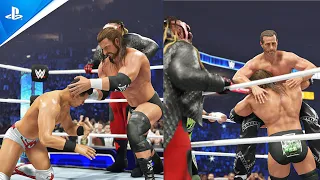 Unstoppable Forces Collide: Immortal Fiend, Triple H & Hurricane VS Shawn Michaels, Miz & Undertaker