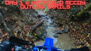 Hatfield Mccoy Trails Day 1- Outlaw trails.