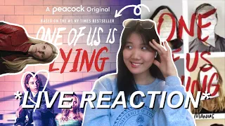 watching the pilot of the One of Us is Lying tv show *LIVE REACTION*