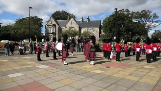 Scots Guards play Kirkcaldy - 4 of 6 - Highland Cathedral [4K/UHD]