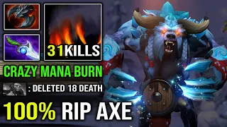 How to 100% Totally Delete Axe From Offlane with Crazy Mana Burn Diffusal Ursa 31Kills EZ DotA 2