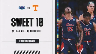 Florida Atlantic vs. Tennessee - Sweet 16 NCAA tournament extended highlights